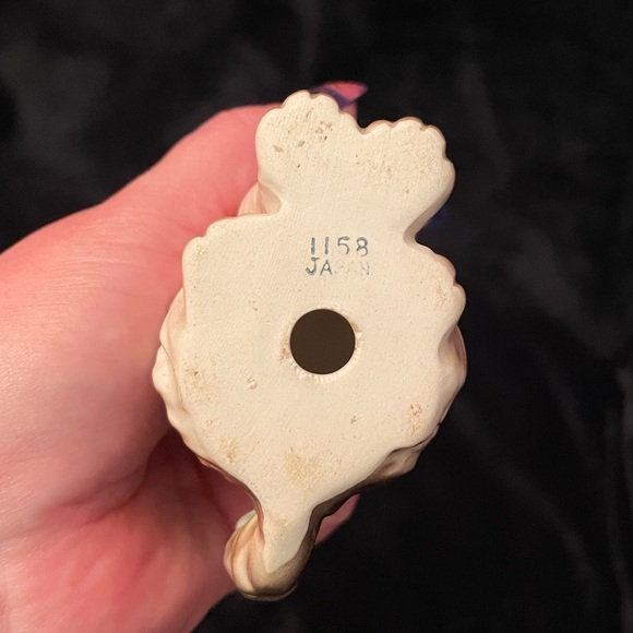 Vintage Cat Figurine Porcelain Kitten Orange Tabby Striped Made in Japan #1158 - Picture 8 of 8